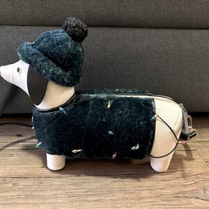 Kate Spade Claude Dachshund crossbody EUC